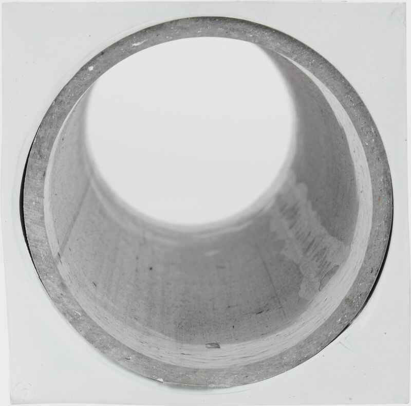 Internal plastic tube of a pro style 4-sided pitching rubber - SKU: RP4SPR