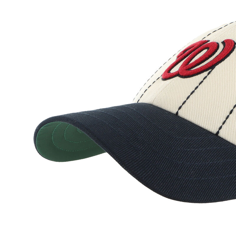 Washington Nationals Rawlings '47 Brand Pinstripe Clean Up Hat