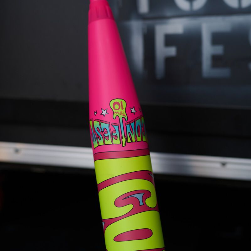 Rawlings Icon Fest Pink USA Baseball Bat, -10, 27 in
