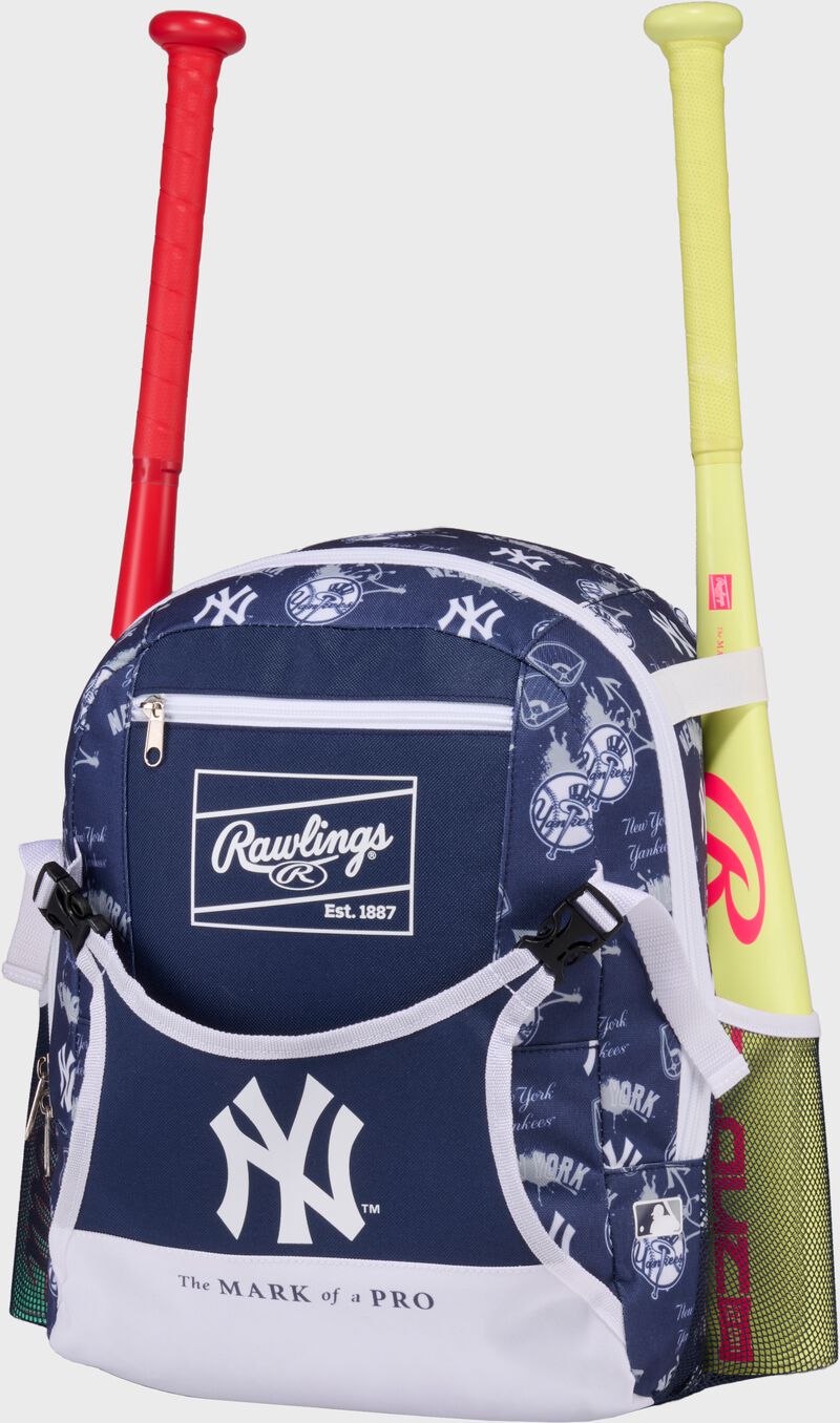 Rawlings MLB Team MLB T-Ball Backpack, All 30 Teams