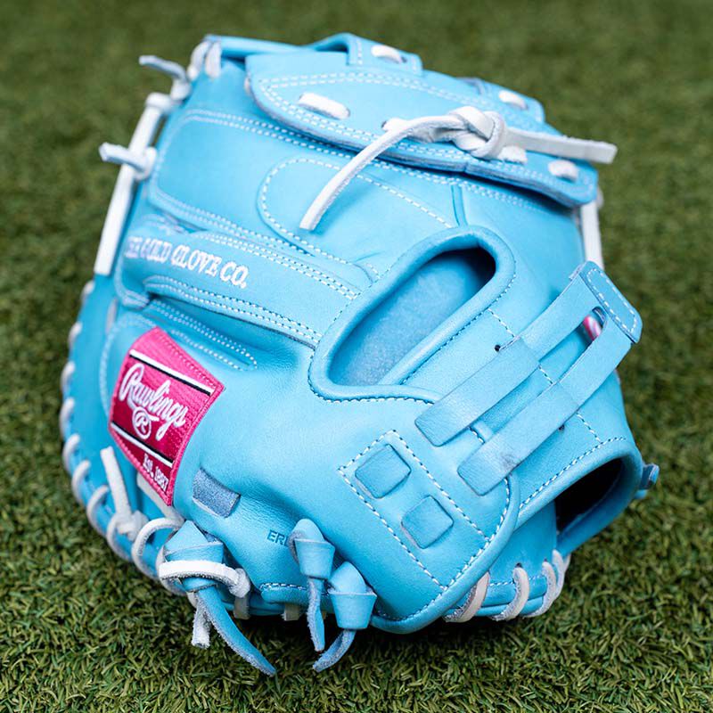 Rawlings Heart of the Hide 34-inch Fastpitch Softball Catcher's Mitt, Right Hand Throw