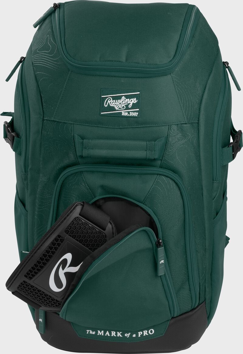 Franchise 2 Players Backpack, Dark Green
