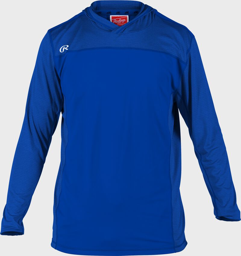 Rawlings ColorSync Lightweight Hoodie, Royal, Adult S
