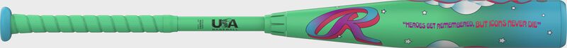 Rawlings Icon Fest Mint USA Baseball Bat, -10, 27 in