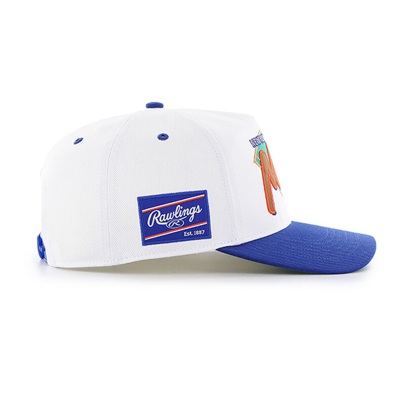 New York Mets Rawlings Infield '47 Brand Hitch Hat loading=