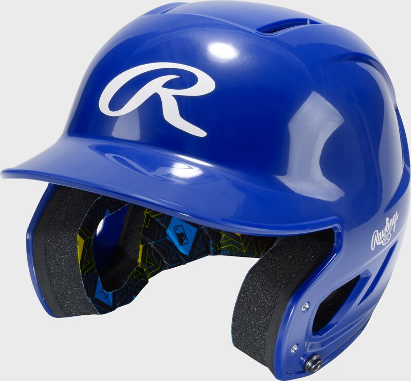 Rawlings CoolFlo Max Youth Batting Helmet, Royal, M/L