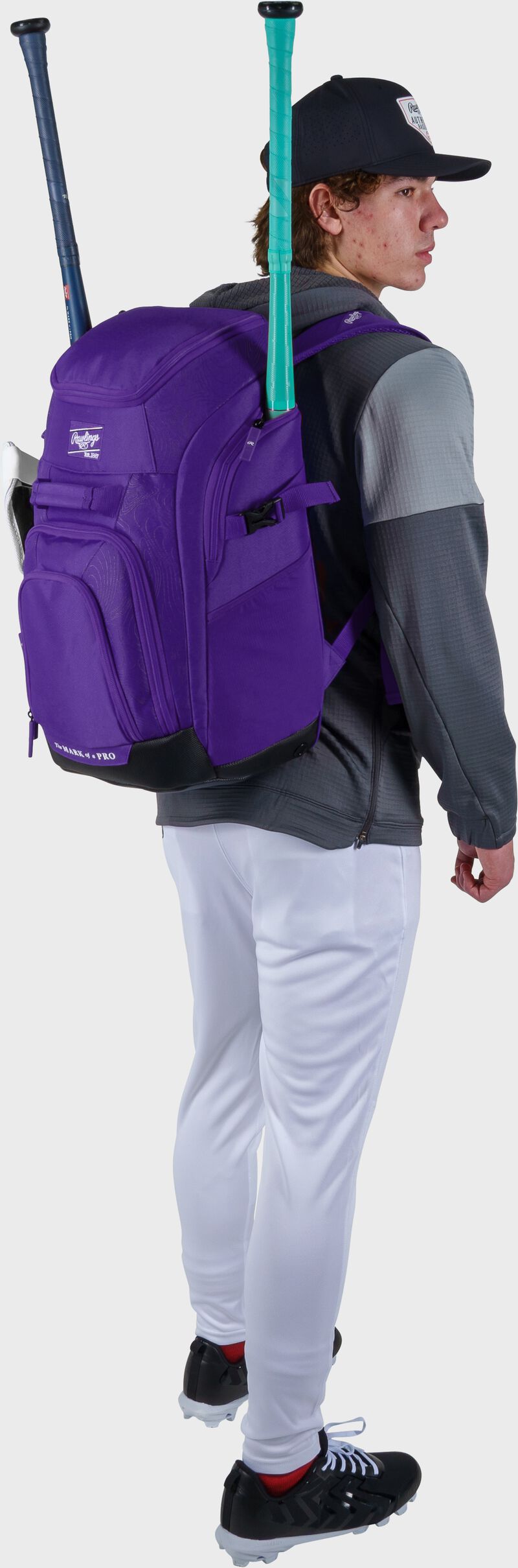 Franchise 2 Players Backpack, Purple