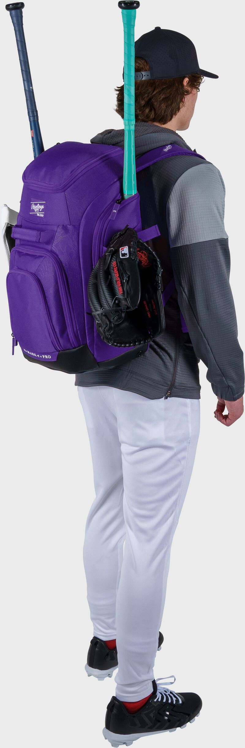 Franchise 2 Players Backpack, Purple