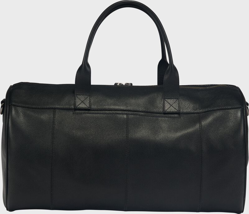 Alternate side of a black Rawlings Strike Out duffle bag
