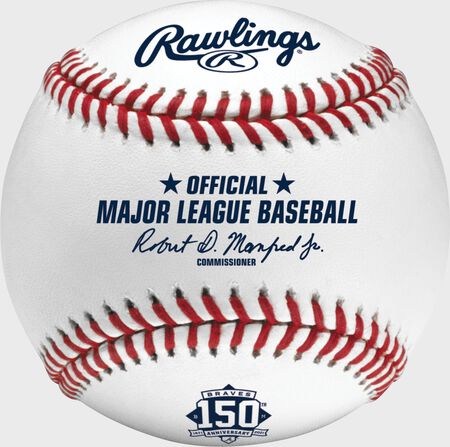 MLB 2021 Atlanta Braves 150th Anniversary Baseball