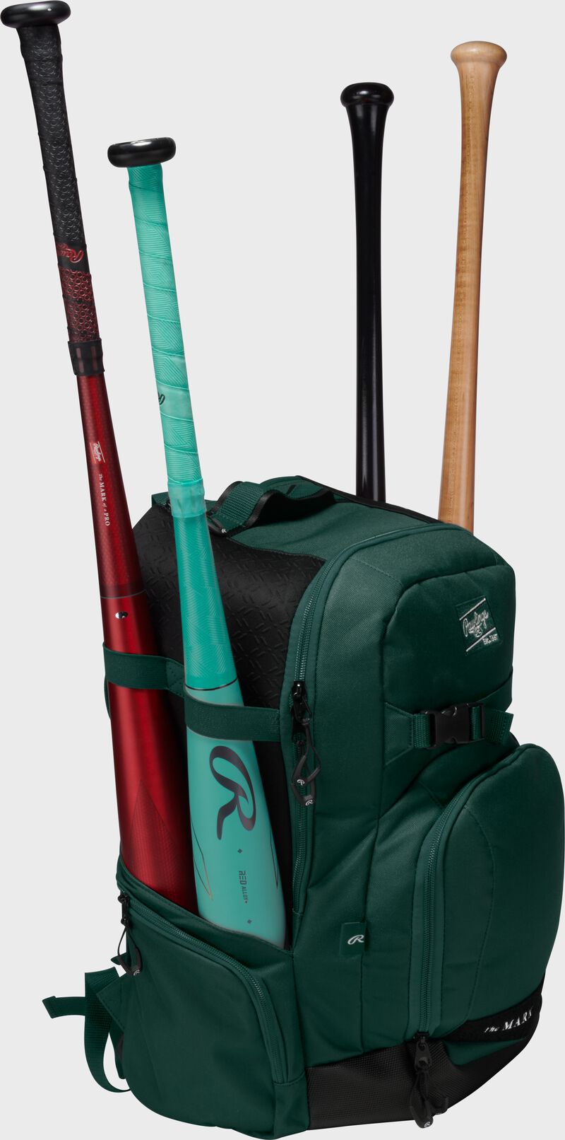 Rawlings Journey Players Backpack, Dark Green