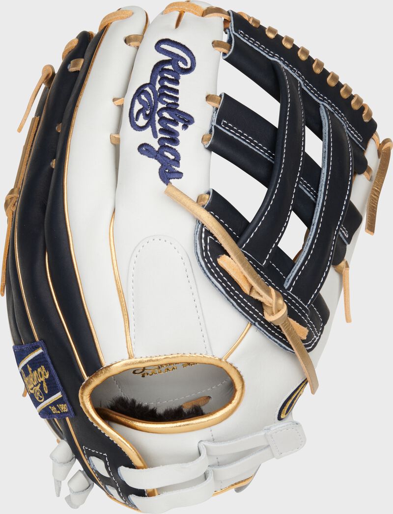 Liberty Advanced Color Series 12.75 in Outfield Glove, White/Navy, Left loading=