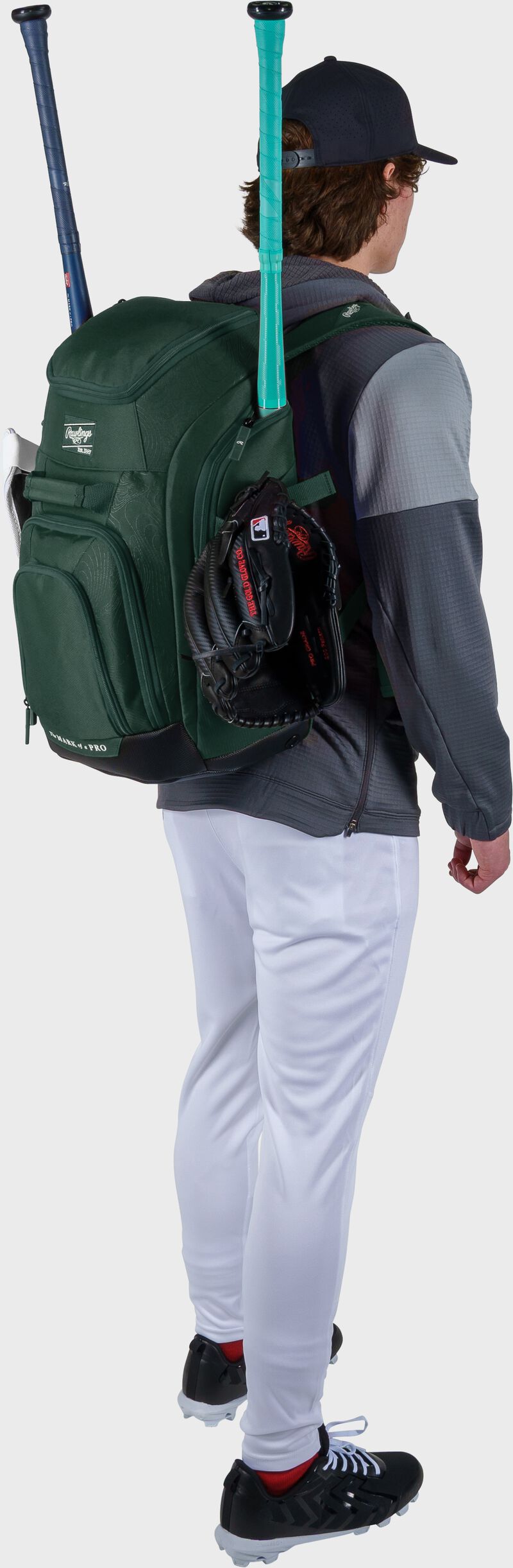 Franchise 2 Players Backpack, Dark Green