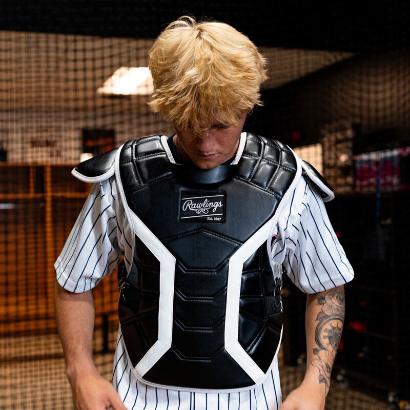 Rawlings Mach Pro Series Catcher's Set, Black, L
