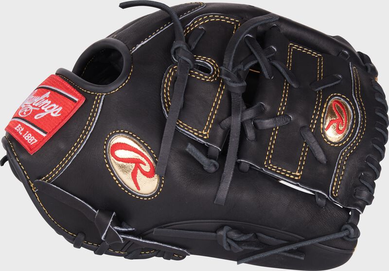 Thumb of a black Gameday 57 Series Zack Greinke Heart of the Hide glove with a 2-Piece solid web - SKU: RSGPRO206-9ZG