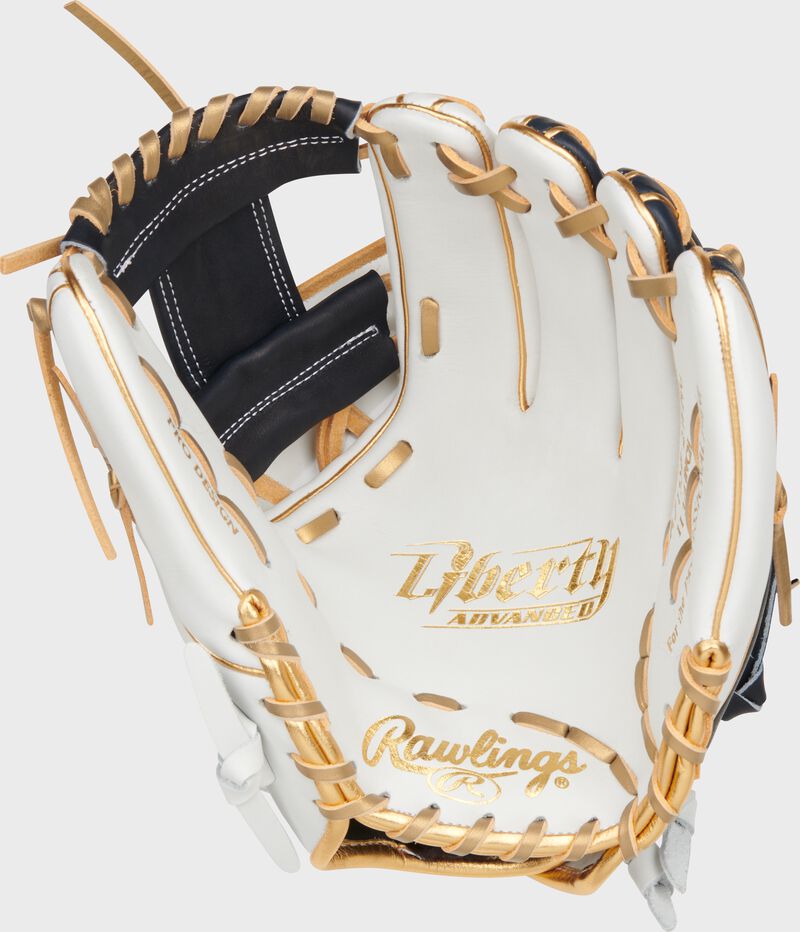 Liberty Advanced Color Series 11.75 in Infield Glove, White/Navy, Right loading=