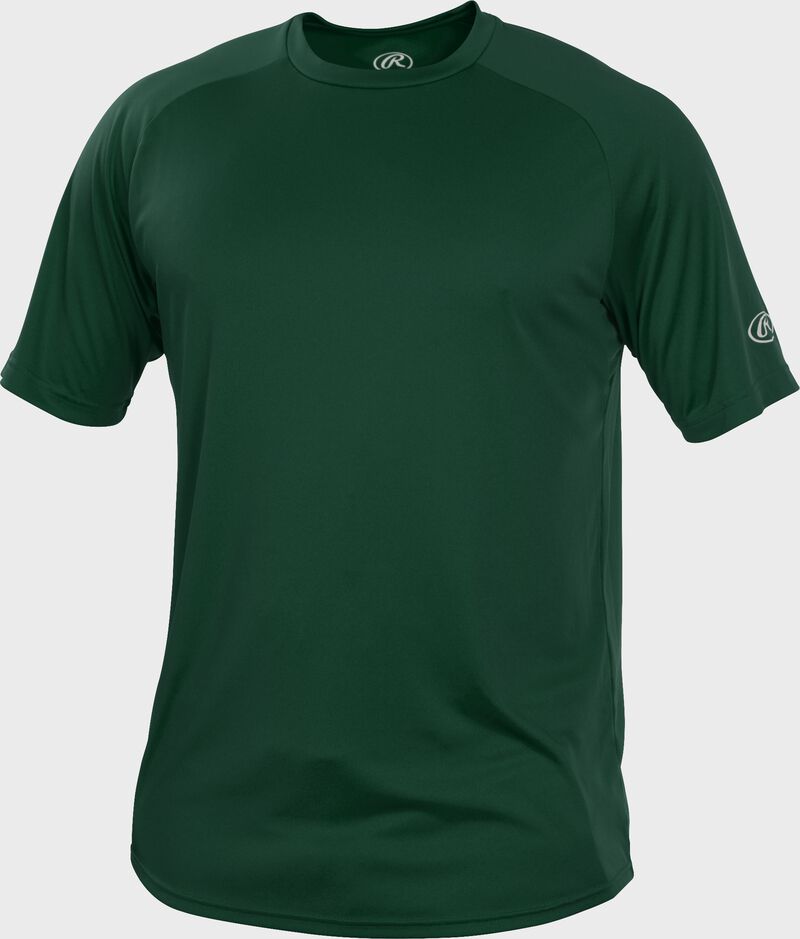 RTT Dark Green Adult crew neck short sleeve jersey loading=