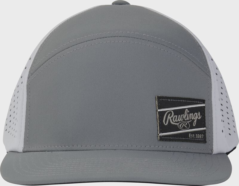 Rawlings Laser Cut Vented Snapback Hat loading=