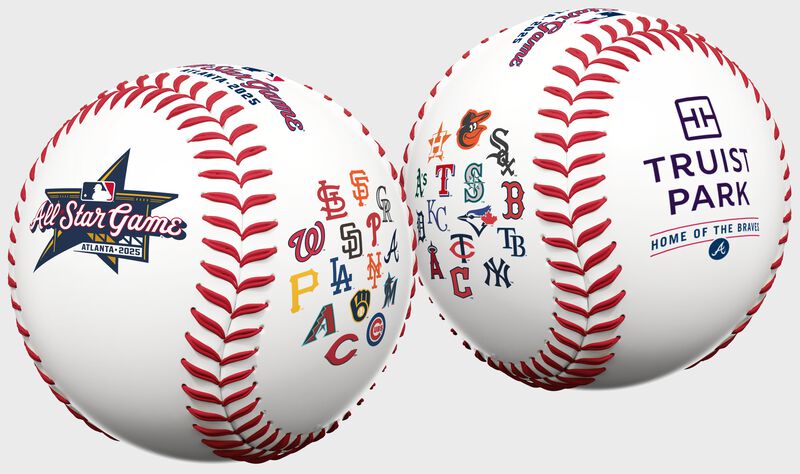 MLB 2025 All-Star Game Team Logos Replica Baseball loading=