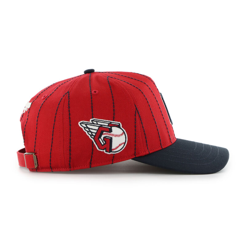 Cleveland Guardians Rawlings '47 Brand Pinstripe Hitch Hat