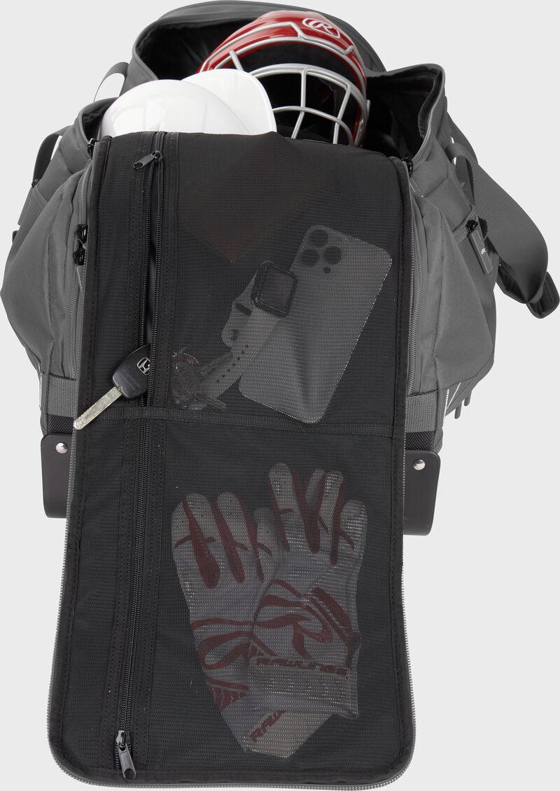 Yadi 2 Wheeled Equipment Bag, Graphite