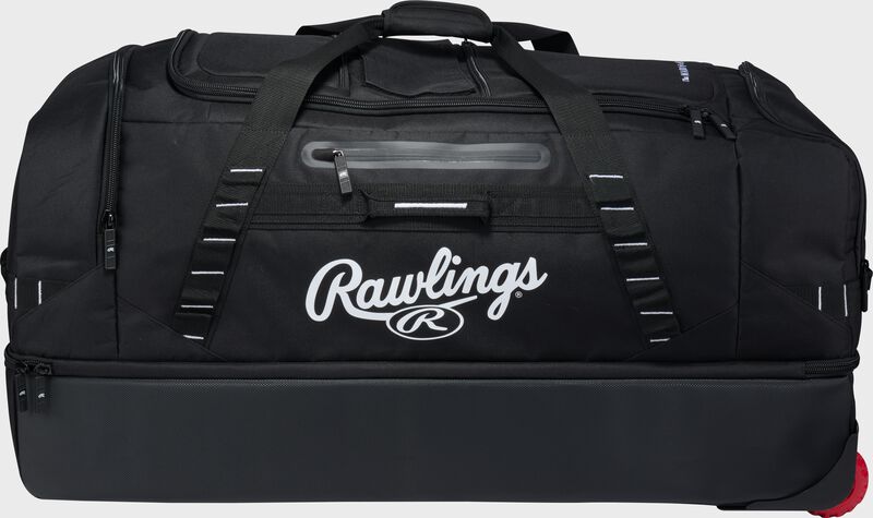 Rawlings YADI2 Luggage Wheeled Equipment Bag, Black