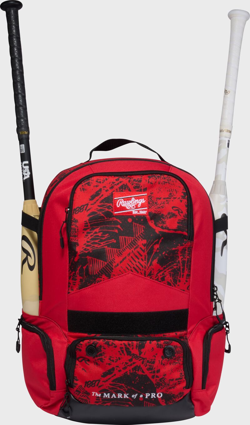 Rawlings Gamer Series Backpack, Scarlet