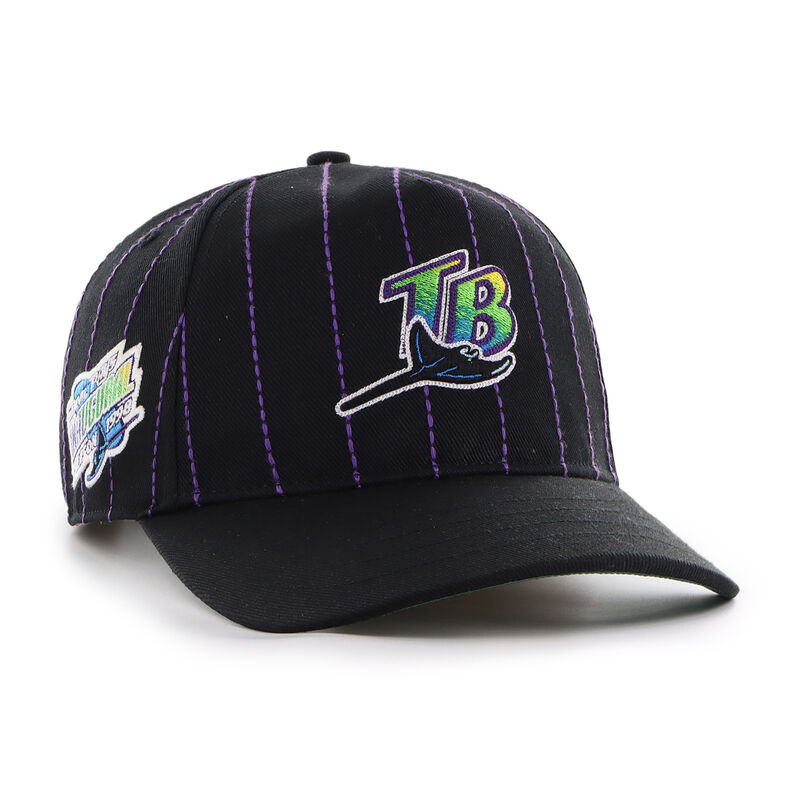 Tampa Bay Rays Rawlings '47 Brand Pinstripe Hitch Hat