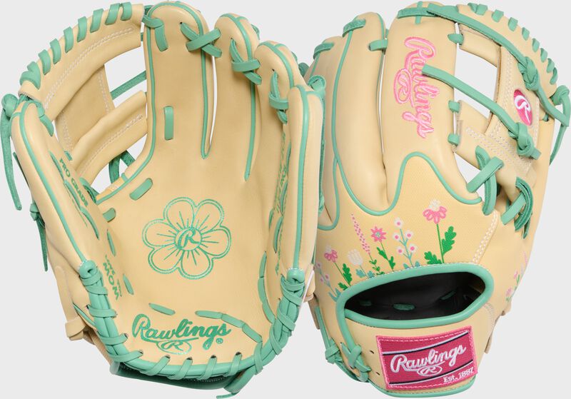 Rawlings Heart of the Hide Mother's Day 11.75-Inch Infield Glove, Right Hand Throw