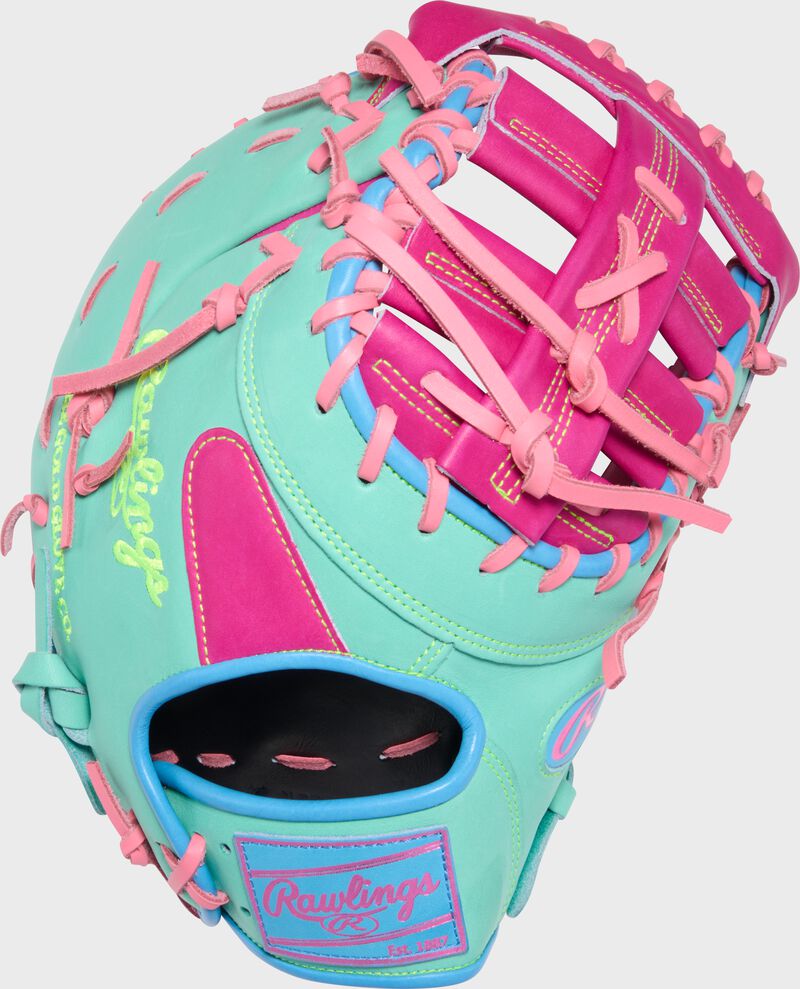 Rawlings HOH ColorSync 10 Berry Mint 13-Inch First Base Mitt
