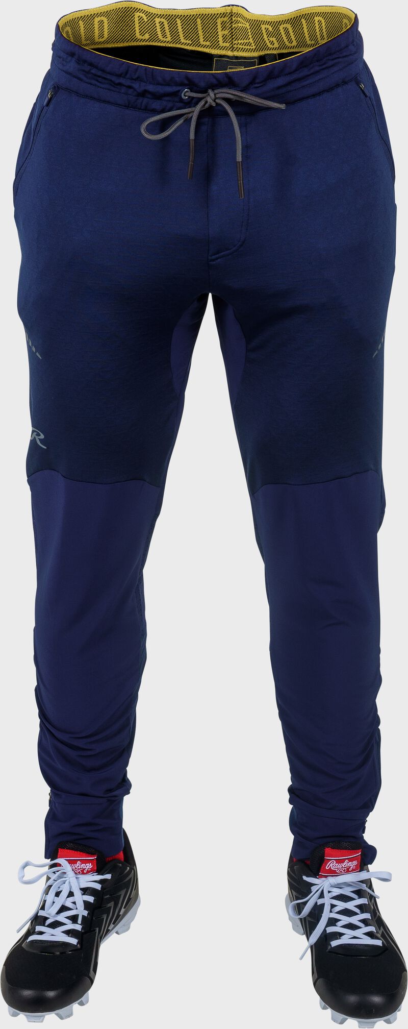 Rawlings Gold Collection Training Jogger Pant, Adult 2XL, Navy loading=