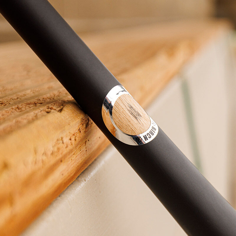 Pro Ink Dot stamp on a Pro Preferred JT39 Torpedo barrel birch wood bat loading=