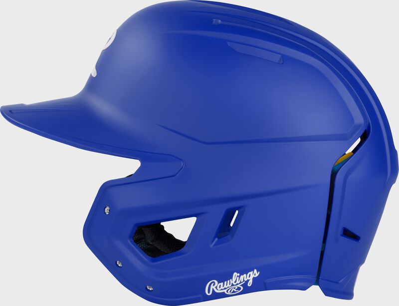 Rawlings Mach Fit Baseball Batting Helmet, Royal