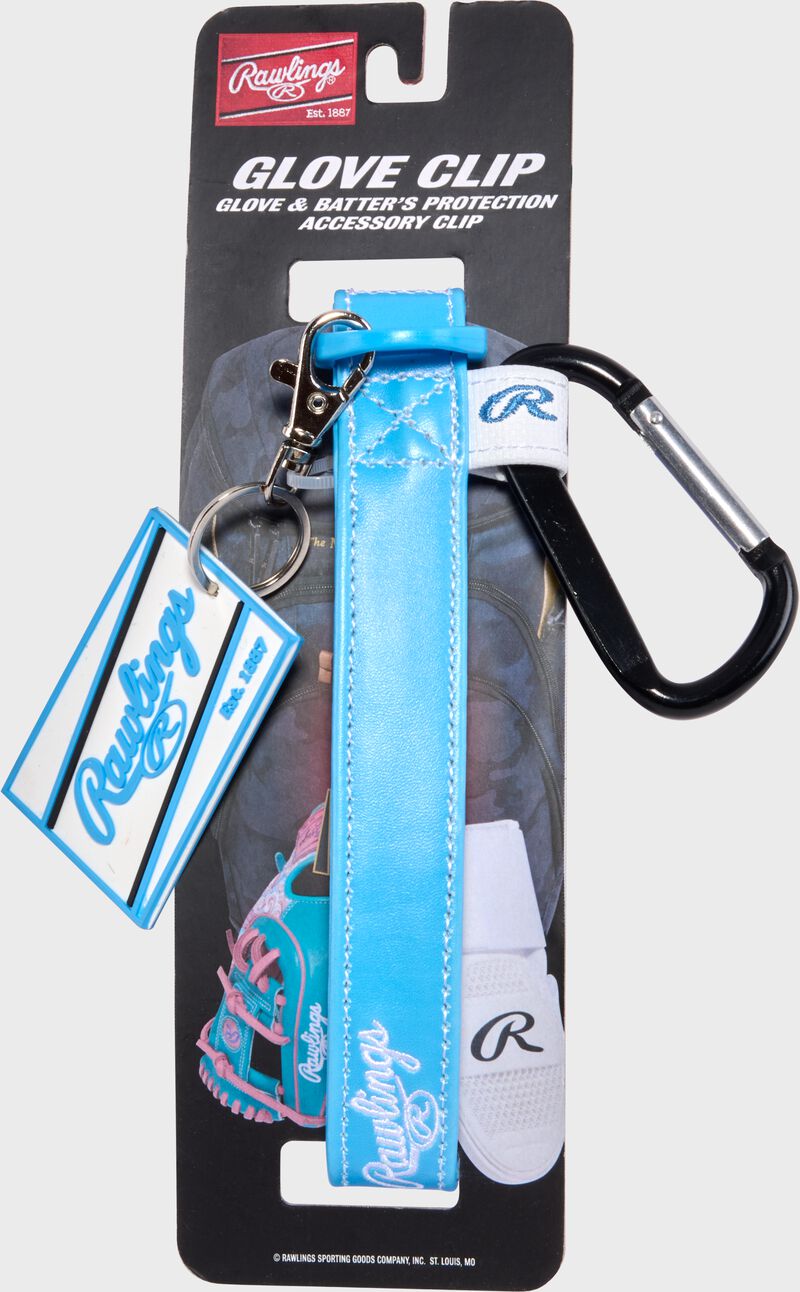Rawlings Glove & Accessory Clip, Columbia Blue