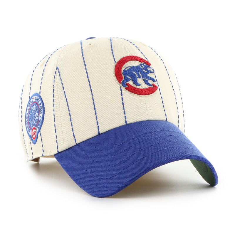 Chicago Cubs Rawlings '47 Brand Pinstripe Clean Up Hat