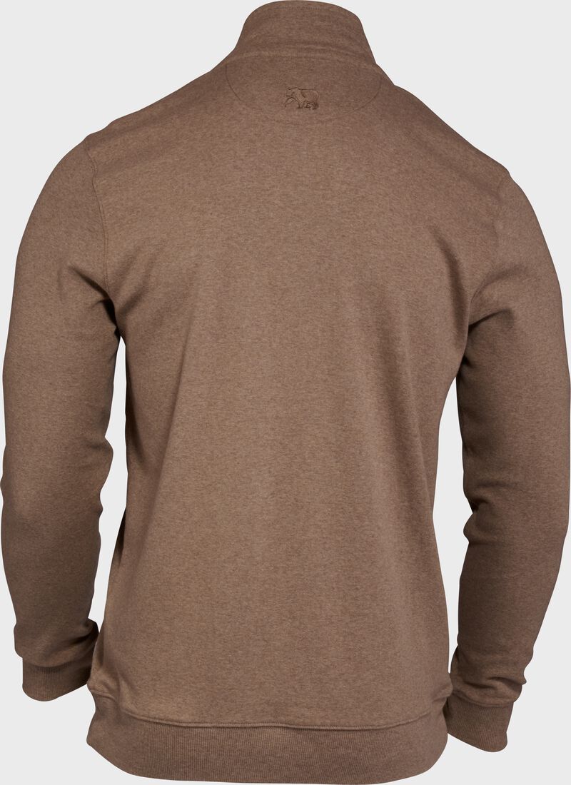 Rawlings x The Normal Brand Puremeso Weekend Quarter Zip, Khaki, Adult 3XL