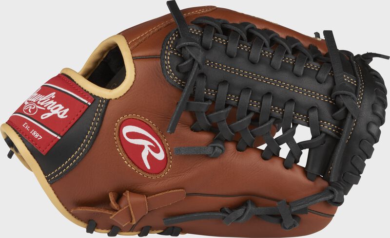 Web back view of Sandlot Series™ 11.75-in infield/pitching glove loading=