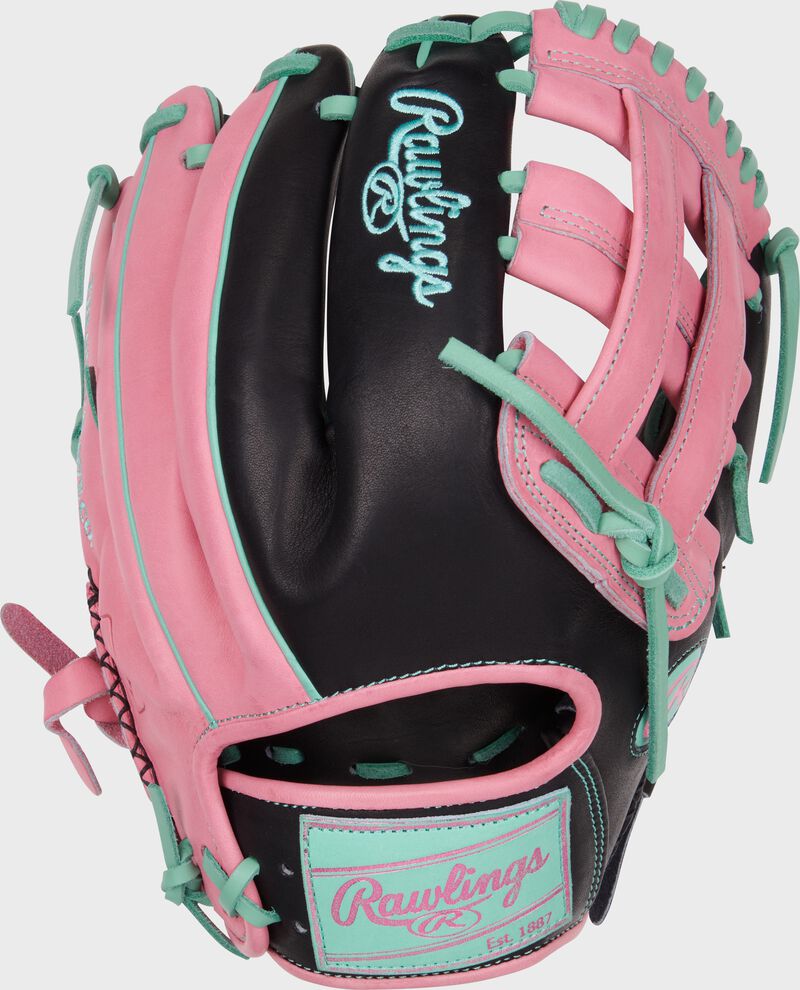12.25-inch Rawlings Heart of the Hide ColorSync 9.0 Outfield Glove