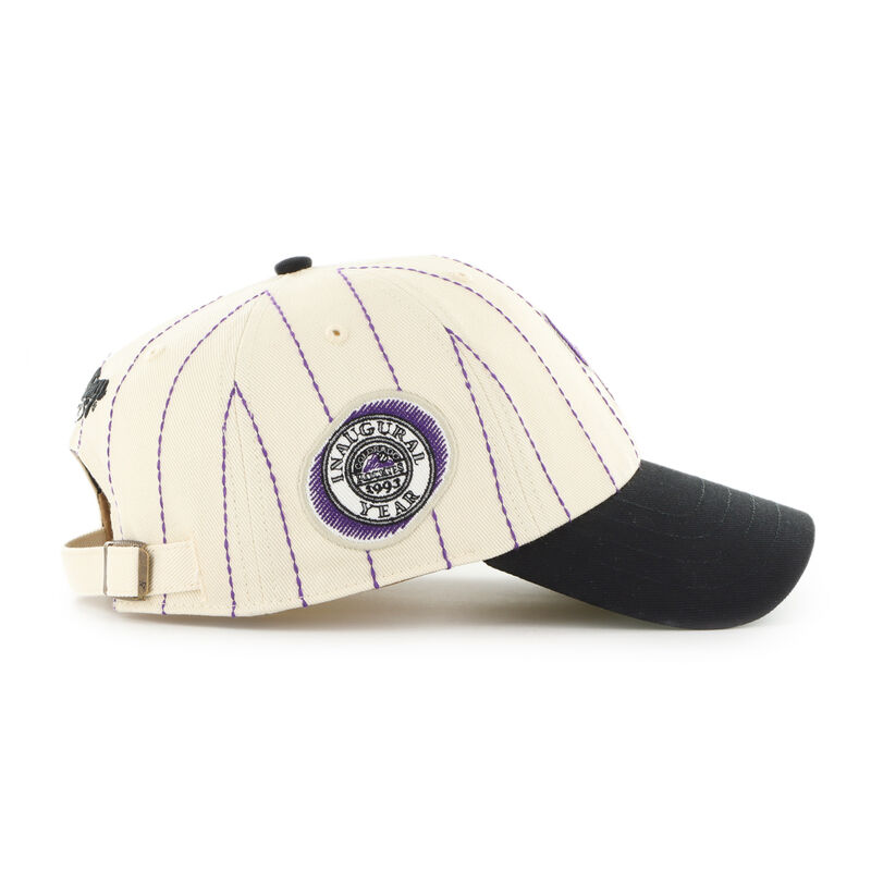 Colorado Rockies Rawlings '47 Brand Pinstripe Clean Up Hat