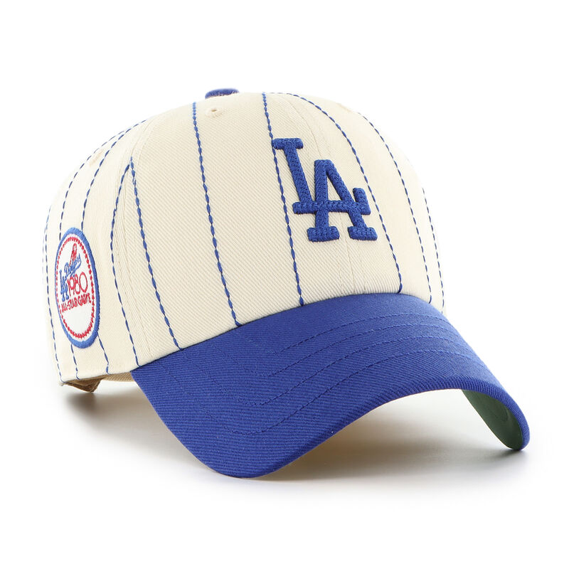Los Angeles Dodgers Rawlings '47 Brand Pinstripe Clean Up Hat