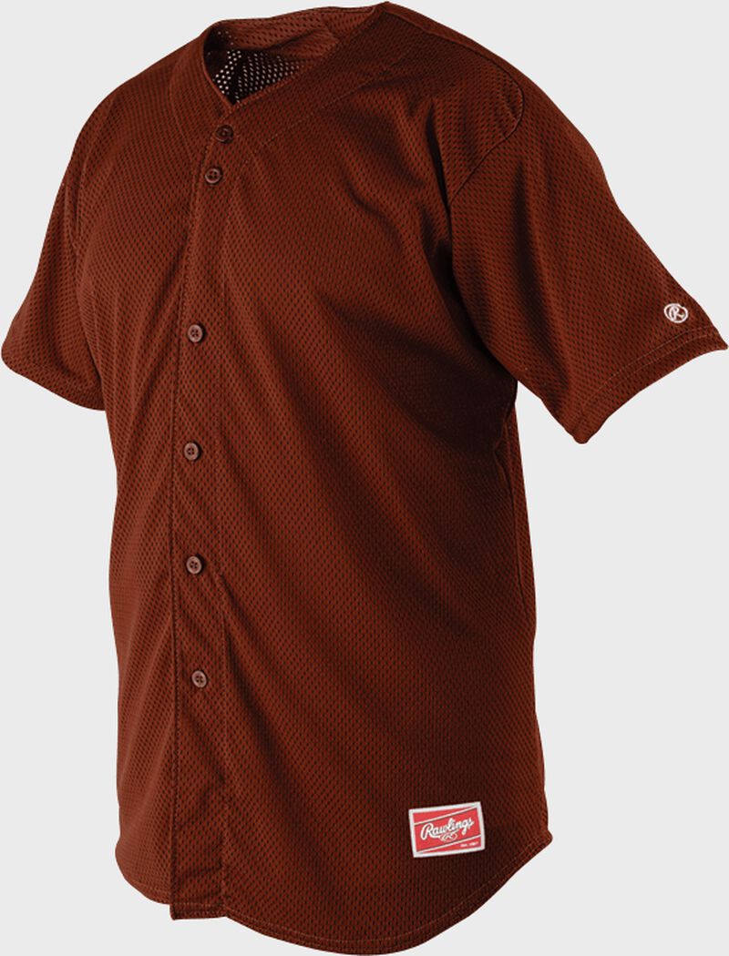 Front of Rawlings Cardinals Adult Short Sleeve Jersey - SKU #RBJ167 loading=