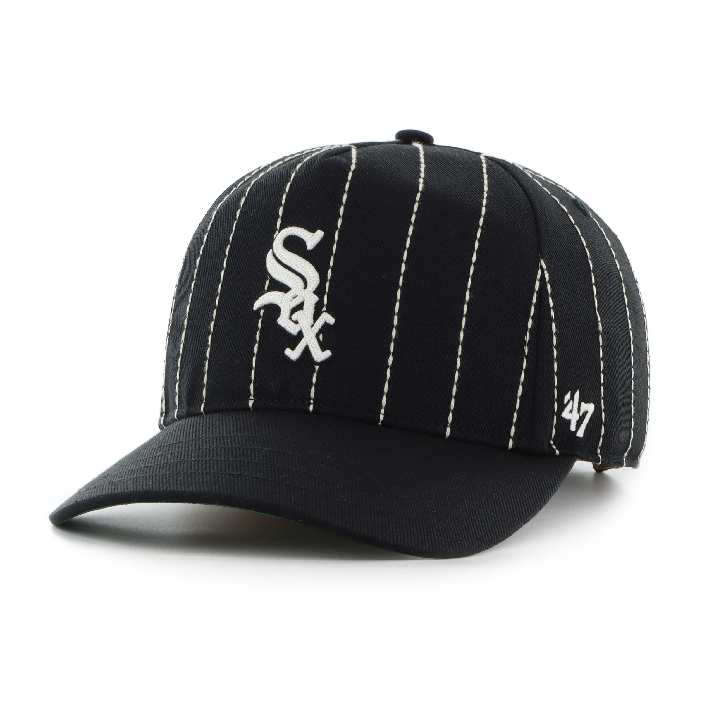 Chicago White Sox Rawlings '47 Brand Pinstripe Hitch Hat
