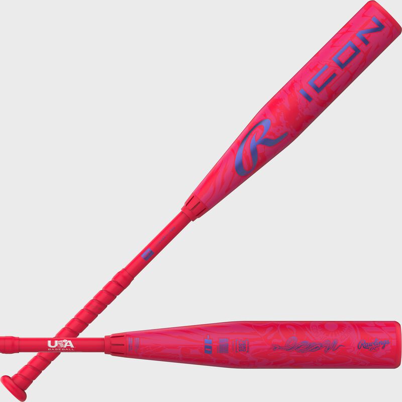 2027 Rawlings Icon USA Baseball Bat, -5, -8, -10, -12