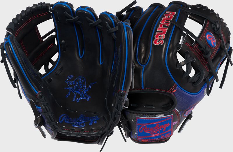 Rawlings Icon Fest Heart of the Hide Black 11.5-Inch Infield Glove, Right Hand Throw