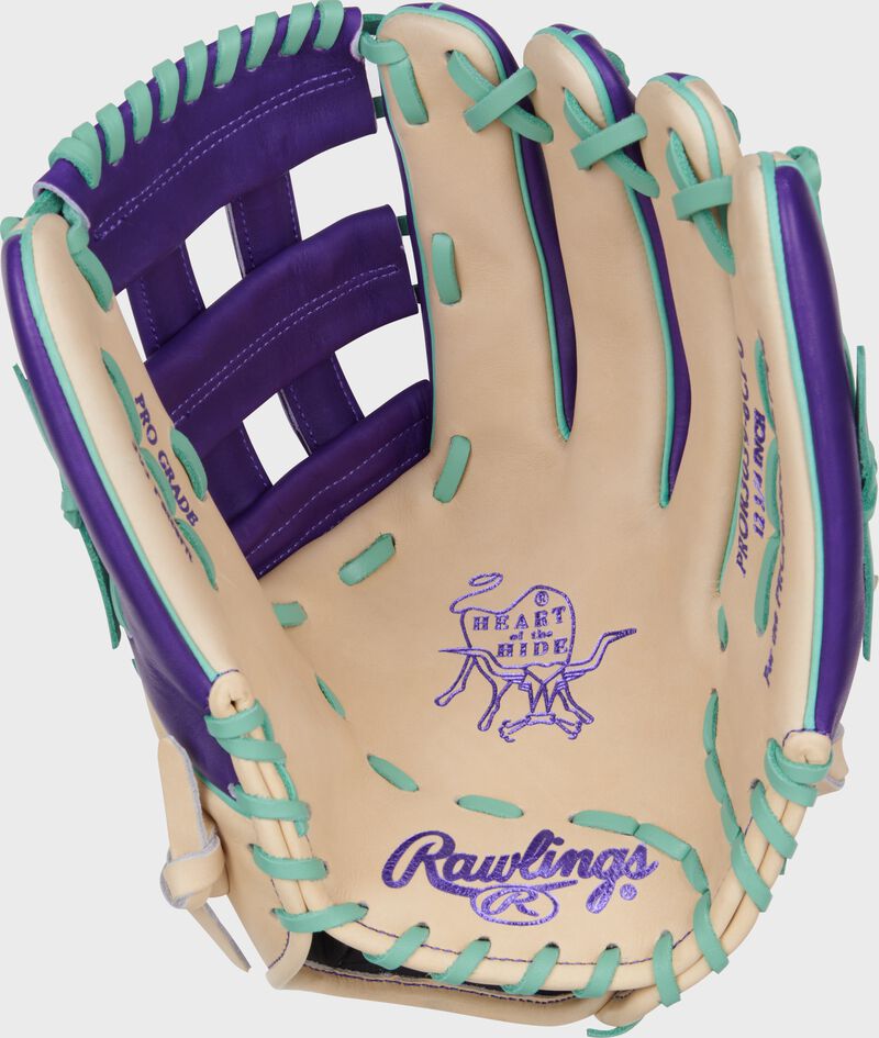 12.75-inch Rawlings Heart of the Hide ColorSync 9.0 Outfield Glove