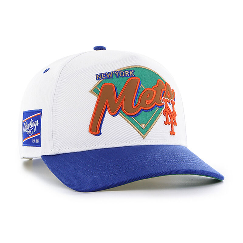 New York Mets Rawlings Infield '47 Brand Hitch Hat loading=