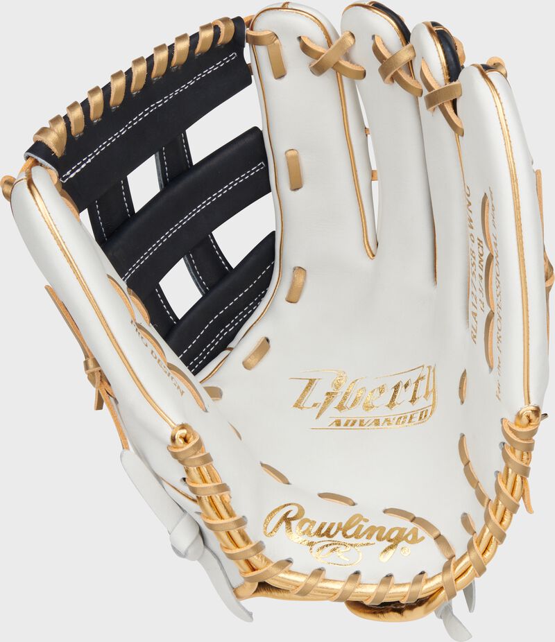 Liberty Advanced Color Series 12.75 in Outfield Glove, White/Navy, Left loading=