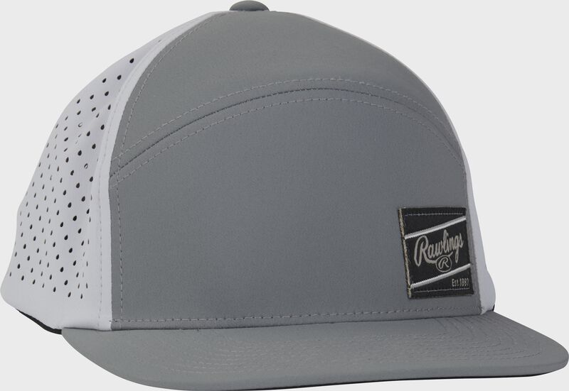 Rawlings Laser Cut Vented Snapback Hat loading=