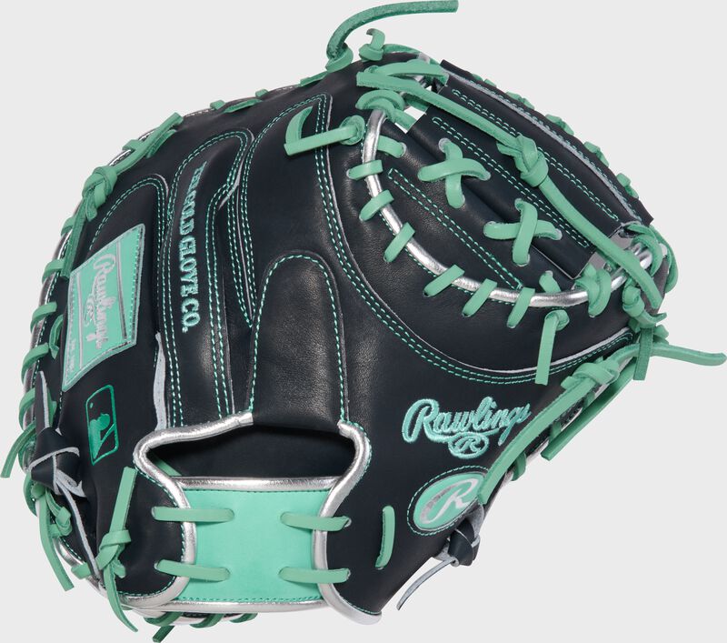 Rawlings Cal Raleigh Heart of the Hide 34-Inch Catcher's Mitt, Right Hand Throw