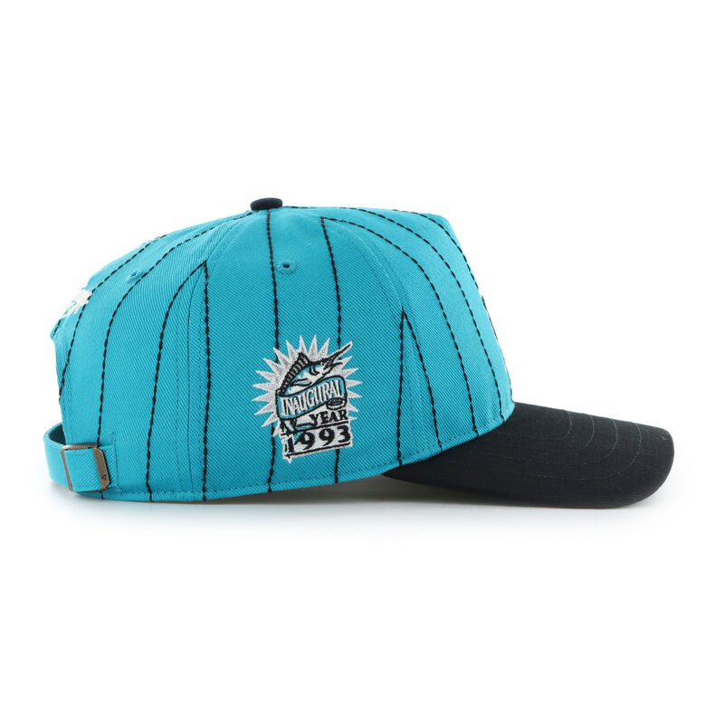 Miami Marlins Rawlings '47 Brand Pinstripe Hitch Hat